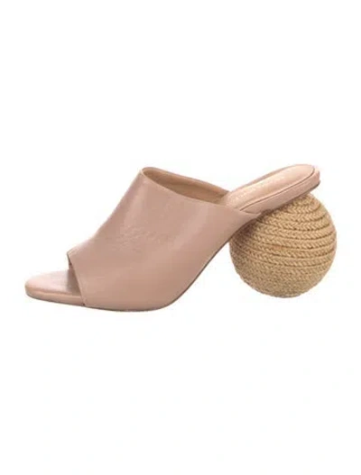Pre-owned Paloma Barceló Leather Mules In Multi