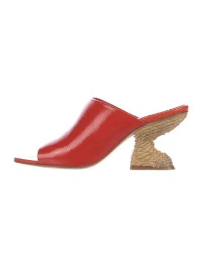 Pre-owned Paloma Barceló Leather In Orange