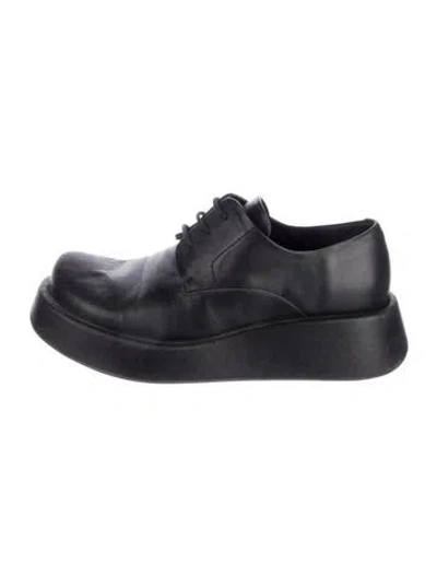 Pre-owned Paloma Barceló Leather Sneakers In Black