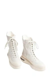 Paloma Barceló Paloma Barcelo Lili Platform Bootie In Gesso