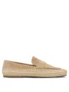 Paloma Barceló Billie Suede Loafers In Beige