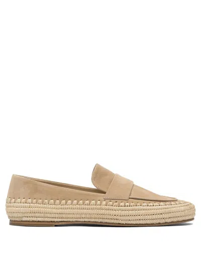Paloma Barceló Loafers & Slippers In Beige