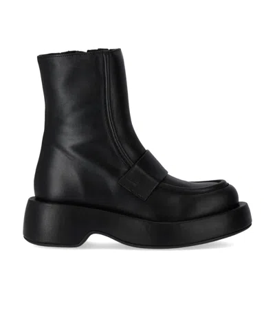 Paloma Barceló Woman Ankle Boots Black Size 6 Soft Leather