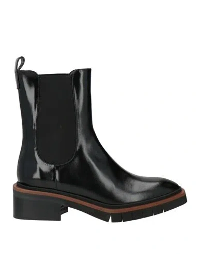 Paloma Barceló Mona Woman Ankle Boots Black Size 6 Leather