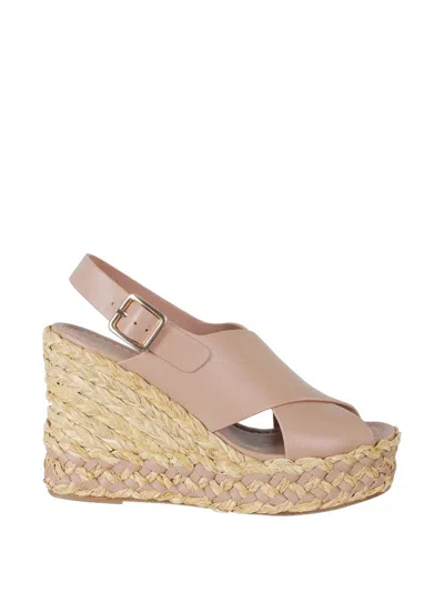 Paloma Barceló Oda Calidis Sandals In Brown