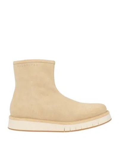 Paloma Barceló Palomitas By  Alison Woman Ankle Boots Cream Size 8 Leather In Multi
