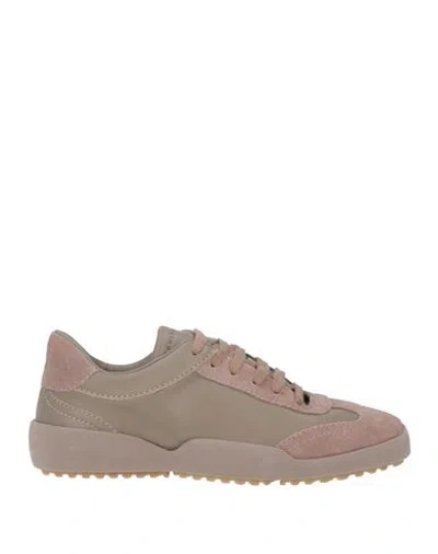 Paloma Barceló Palomitas By  Asami Woman Sneakers Taupe Size 8 Leather In Multi