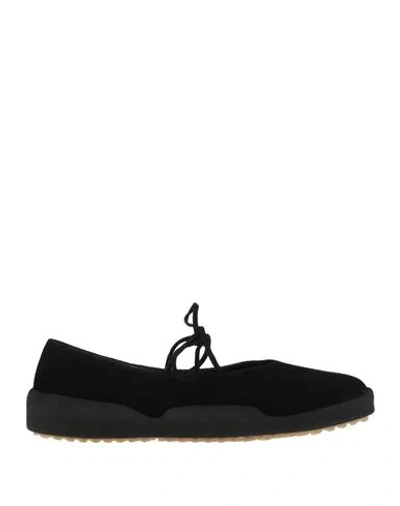 Paloma Barceló Palomitas By  Mao Woman Ballet Flats Black Size 8 Leather