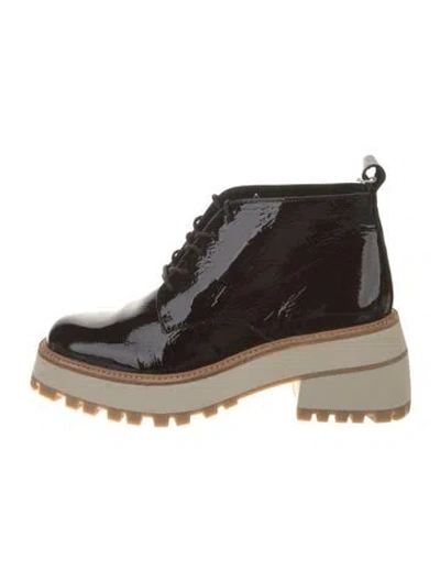 Pre-owned Paloma Barceló Patent Leather Boots In Neutral