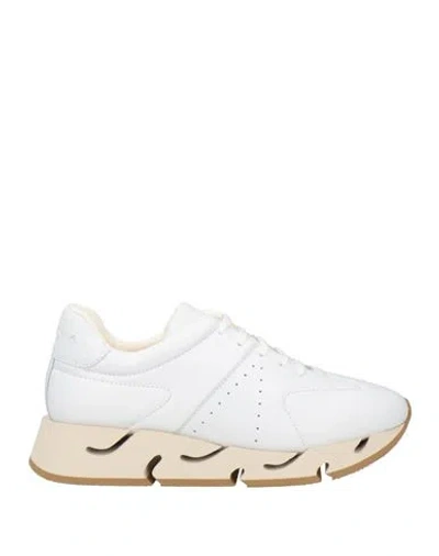 Paloma Barceló Phoebe Woman Sneakers White Size 7 Leather