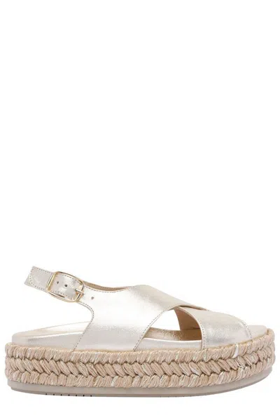 Paloma Barceló Platform Sandals In White