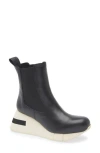 Paloma Barceló Rigel Elasticated-side Panel Platform Boots In Black