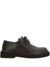 Paloma Barceló Round-toe Lace-up Derby Shoes In Brown