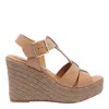 Paloma Barceló Alison Wedges In Beige