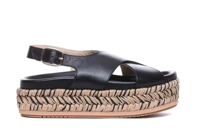 Paloma Barceló Paloma Barcelò Sandals In Black