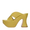 Paloma Barcelo’ Paloma Barcelo Sandals Dark Yellow In Giallo Vivaci