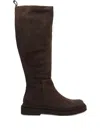 Paloma Barceló Zip-detail Suede Boots In Brown
