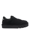 Paloma Barceló Aine Suede Sneakers In Black