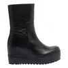 Paloma Barceló Platform Wedge Boots In Black