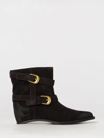 Paloma Barceló Paloma Barcelò Shoes Woman Color Leather In Black