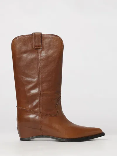 Paloma Barceló Paloma Barcelò Shoes Woman Color Leather In Brown