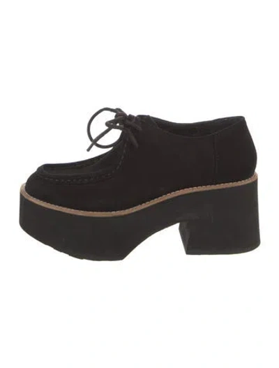 Pre-owned Paloma Barceló Suede Pumps In Black