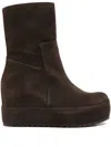 Paloma Barceló Disa Pump Booties In Brown