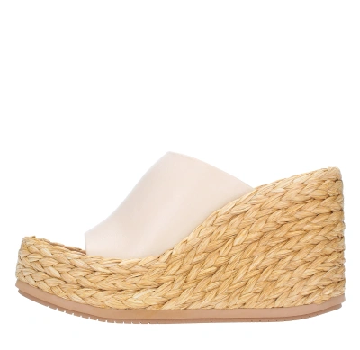 Paloma Barcelo’ Paloma Barcelo With Heel White In Bianco Chiari E Naturali