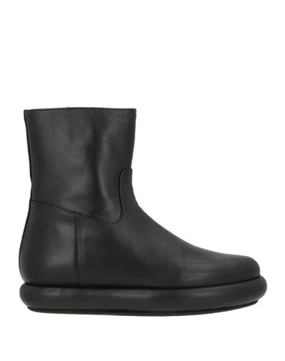 Paloma Barceló Woman Ankle Boots Black Size 5 Leather