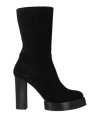 Paloma Barceló Woman Ankle Boots Black Size 6 Leather