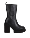 Paloma Barceló Woman Ankle Boots Black Size 9.5 Soft Leather In Black