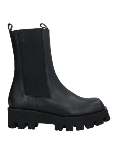 Paloma Barceló Woman Ankle Boots Black Size 9.5 Soft Leather