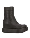 Paloma Barceló Woman Ankle Boots Brown Size 6 Soft Leather