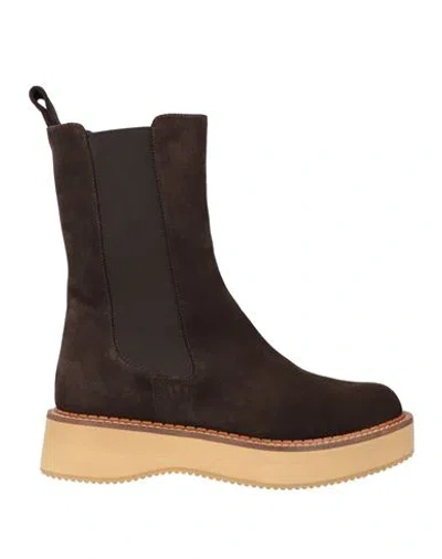 Paloma Barceló Paloma Barcelo Suede Klark Crosta Boots In Brown