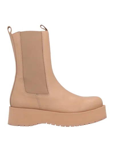 Paloma Barceló Ankle Boots In Beige