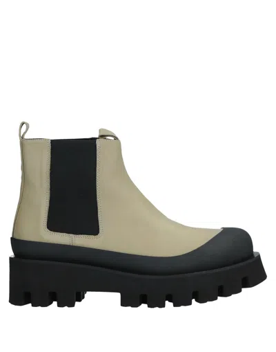 Paloma Barceló Ankle Boots In Green