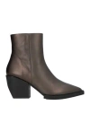 Paloma Barceló Paloma Barcelo Bea Pointed Toe Bootie In Grey