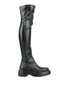 Paloma Barceló Woman Boot Black Size 7 Soft Leather In Black