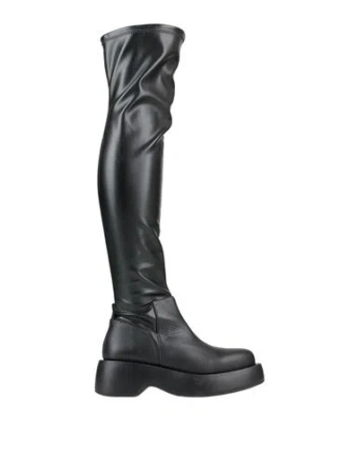 Paloma Barceló Woman Boot Black Size 7 Soft Leather