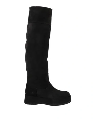 Paloma Barceló Woman Boot Black Size 7 Leather