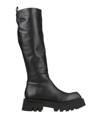 Paloma Barceló Woman Boot Black Size 7 Soft Leather