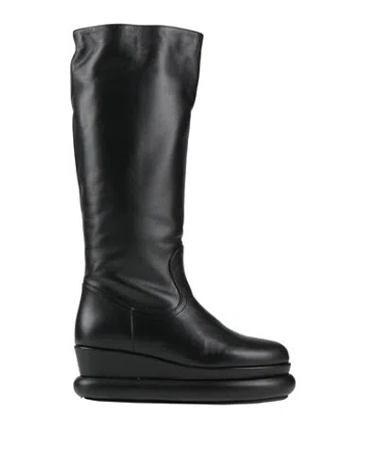 Paloma Barceló Woman Boot Black Size 8 Leather
