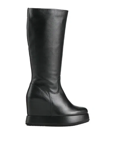 Paloma Barceló Woman Boot Black Size 8 Leather