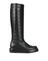 Paloma Barceló Woman Boot Black Size 8 Leather In Black
