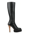 Paloma Barceló Woman Boot Black Size 7 Leather In Black