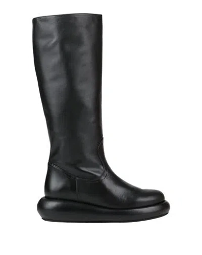 Paloma Barceló Woman Boot Black Size 8 Leather