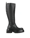 Paloma Barceló Woman Boot Black Size 8 Soft Leather In Black