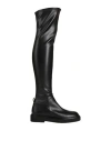 Paloma Barceló Woman Boot Black Size 8 Textile Fibers In Black