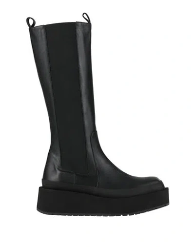 Paloma Barceló Woman Boot Black Size 9 Soft Leather
