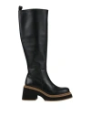 Paloma Barceló Woman Boot Black Size 9.5 Leather